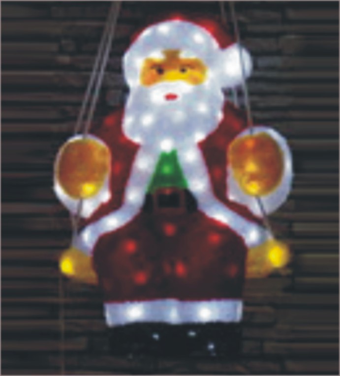 FY-001-E01亚克力圣诞圣诞 FY-001-E01便宜的亚克力圣诞圣诞老人光球泡灯 - 亚克力灯 made in china 