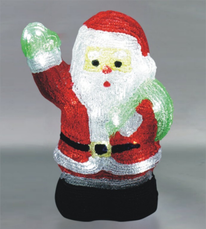 FY-001-E02亚克力圣诞圣诞老人光球泡灯 FY-001-E02便宜的亚克力圣诞圣诞老人光球泡灯