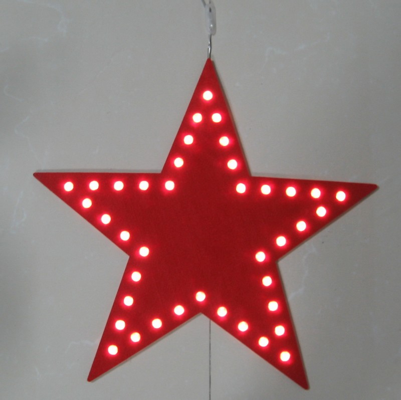 FY-002-B13圣诞LED星星毡地毯灯泡灯管 FY-002-B13廉价圣诞LED星星毡地毯灯泡灯管