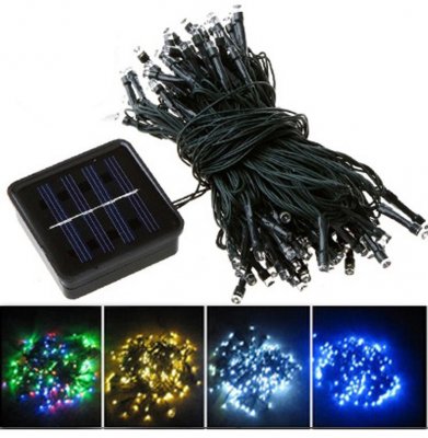  manufactured in China  Solar Powered Green 100 LED Copper Wire String Lights Garden Christmas Outdoor  company