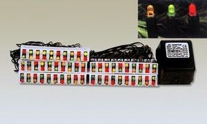 五彩120高亮度LED灯串静态的清除电缆24V低电压 五彩120高亮度LED灯串静态的清除电缆24V低电压 - led灯串 made in china 