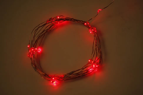 FY-30000 LED廉价圣诞铜线小的LED灯球泡灯