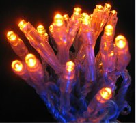 <b>LED圣诞灯球泡灯串链</b> LED便宜的圣诞装饰灯球泡灯串链 - led灯串 manufacturer In China