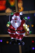 FY-60303圣诞节圣诞老人窗光球泡灯 FY-60303便宜圣诞节圣诞老人窗光球泡灯