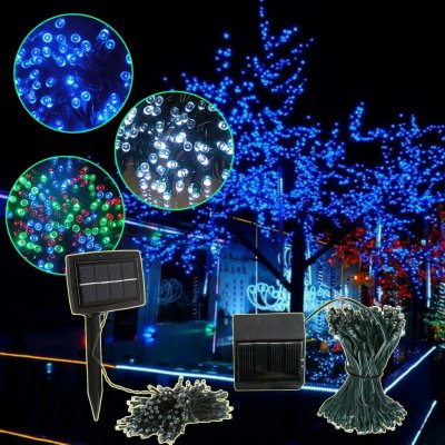  made in china  Solar Powered White 200 LED String Lights Garden Christmas Outdoor  corporation